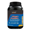 novkafit vegan protein pea rice protein isolate 100 plant based 2 lb mango 907 gm 